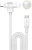 Кабель Momax DL56W 1-Link Flow Duo USB Type-C - Lightning/USB Type-C (1.5 м, белый) Кабель Momax DL56W 1-Link Flow Duo USB Type-C - Lightning/USB Type-C (1.5 м, белый)