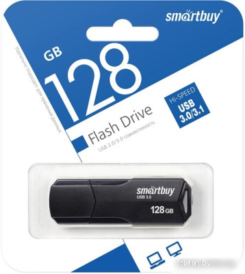 USB Flash SmartBuy Clue 3.0 128GB (черный) 