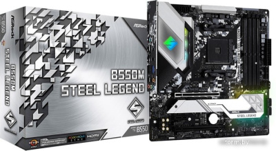 Материнская плата ASRock B550M Steel Legend 
