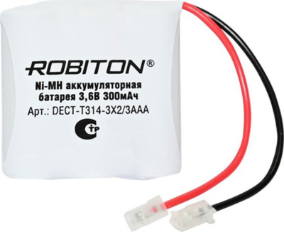 Аккумулятор Robiton DECT-T314-3X2/3AAA 300 mAh 1 шт. 