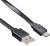 Buro BHP microUSB 1M Flat (черный) 