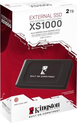 Внешний накопитель Kingston XS1000 2TB SXS1000/2000GA 
