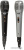 Микрофон BBK CM215 (черный+серебристый) 