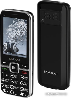 Мобильный телефон Maxvi P18 (черный) 