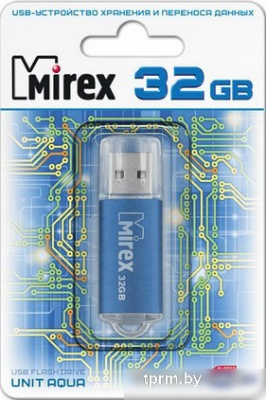 USB Flash Mirex UNIT AQUA 32GB (13600-FMUAQU32) 