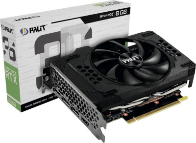 Видеокарта Palit GeForce RTX 3060 StormX 8GB GDDR6 NE63060019P1-190AF 
