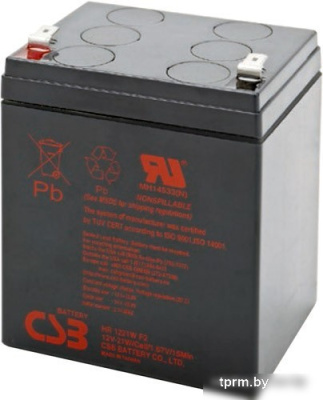 Аккумулятор для ИБП CSB HR1221W F2 (12В/5 А·ч) 