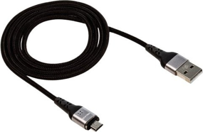 Кабель Walker C970 USB Type-A - USB Type-С (1 м, черный)
