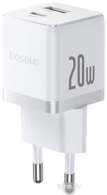 Сетевое зарядное Baseus Palm Fast Charger C+U 20W EU P10111608213-00 (черный) 