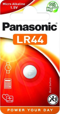 Батарейка Panasonic LR44 LR44EL/1B (1 шт)