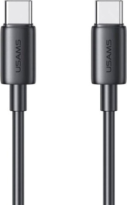 Кабель Usams US-SJ711 USB Type-C - USB Type-C (1 м, черный)