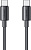 Кабель Usams US-SJ711 USB Type-C - USB Type-C (1 м, черный) 