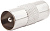 Коннектор-соединитель Cablexpert APL-TVMTVM-01 