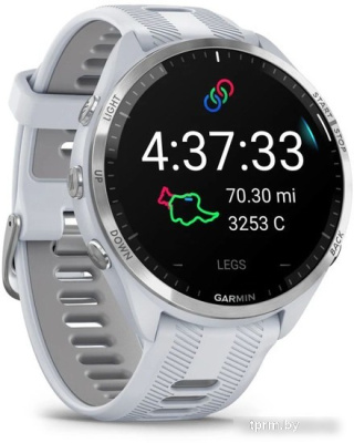 Умные часы Garmin Forerunner 965 (белый/серый) 