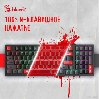 Клавиатура A4Tech Bloody S98 Red (Bloody BLMS Red Plus) 
