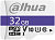 Карта памяти Dahua 32GB MicroSDHC C10/U3/V30 FAT32 DHI-TF-C100/32GB 