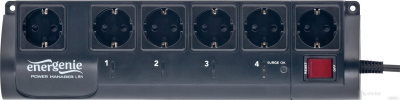 Сетевой фильтр EnerGenie EG-PMS2-LAN 