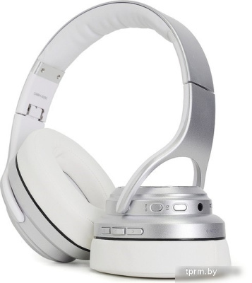 Наушники CrownMicro CMBH-5050 (серебристый) 