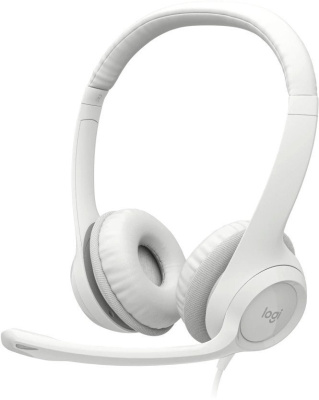 Logitech H390 (белый) 