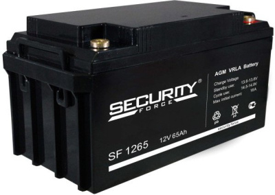 Security Force SF 1265 (12В/65 А·ч) 