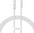 Кабель Baseus Gem Fast-Charging Data 100W USB Type-C - USB Type-C (1 м, белый) 