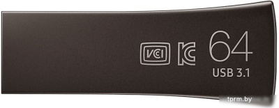 USB Flash Samsung BAR Plus 64GB (титан) 