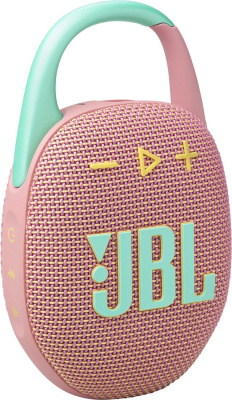 Беспроводная колонка JBL Clip 5 (розовый) 