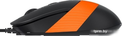 Мышь A4Tech Fstyler FM10 (черный/оранжевый) 