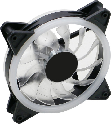 Вентилятор для корпуса Oklick OG-CF120RGB3-BK 