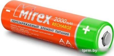 Аккумуляторы Mirex AA 2000mAh 2 шт HR6-20-E2 