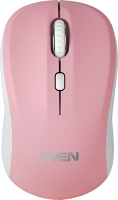 Мышь SVEN RX-230W (розовый) 