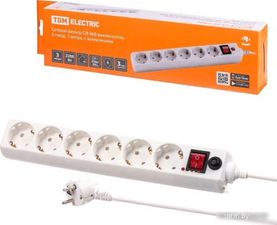 Сетевой фильтр TDM Electric СФ-06В SQ1304-0020 
