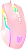 Игровая мышь Onikuma CW905 Pink Twist 