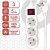 Сетевой фильтр Sonnen U-135GS 511435 (3 розетки, 5м) Сетевой фильтр Sonnen U-135GS 511435 (3 розетки, 5м)