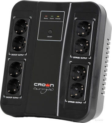 Источник бесперебойного питания CrownMicro Smart CMUS-275 Euro 