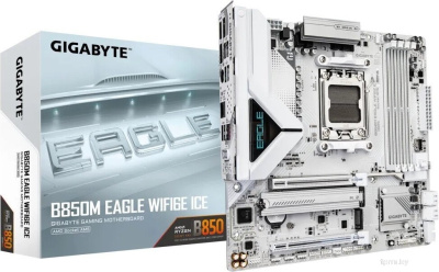 Материнская плата Gigabyte B850M Eagle WiFi6E Ice  Материнская плата Gigabyte B850M Eagle WiFi6E Ice