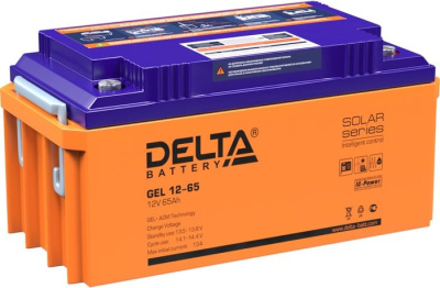 Delta GEL 12-65 (12В/65 А·ч) 