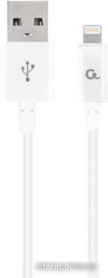 Кабель Cablexpert CC-USB2P-AMLM-1M-W USB Type-A - Lightning (1 м, белый) 