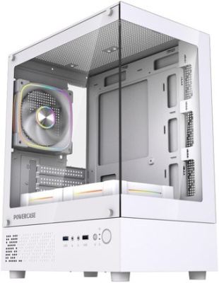 Корпус Powercase Vision Micro M1 ARGB CVMM1W-A3