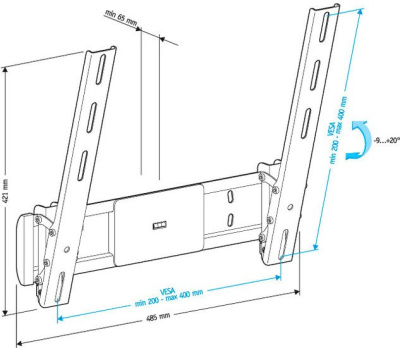 Кронштейн Holder LCD-T4612 