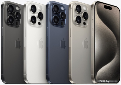 Смартфон Apple iPhone 15 Pro 128GB (природный титан) 