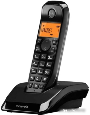 Радиотелефон Motorola S1201 (черный) 