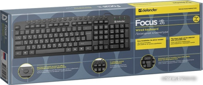 Клавиатура Defender Focus HB-470 RU 