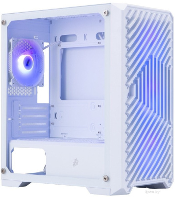 Корпус 1stPlayer Trilobite T5 ARGB (белый) 