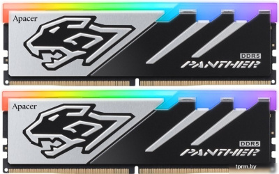 Оперативная память Apacer Panther RGB 2x32ГБ DDR5 6000 МГц AH5U64G60C6229BAA-2 