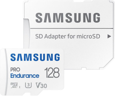 Samsung PRO Endurance+ microSDXC 128GB (с адаптером) 