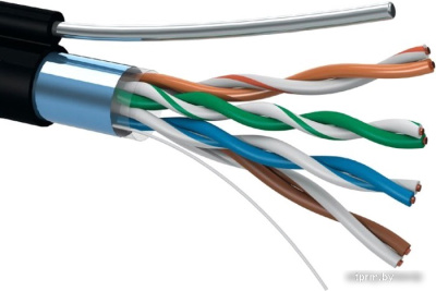 Кабель 5bites FS5500-305APE-M (305 м, черный) 