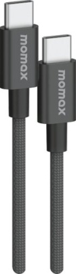 Кабель Momax DC30D USB 3.2 Gen2 Type-C - USB 3.2 Gen2 Type-C (1.5 м, черный)