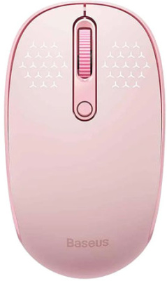 Мышь Baseus F01B Creator Tri-Mode Wireless (розовый)