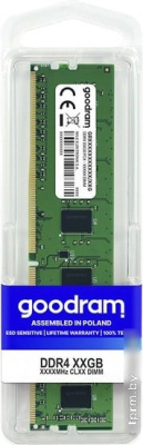 Оперативная память GOODRAM 8GB DDR4 PC4-25600 GR3200D464L22S/8G 